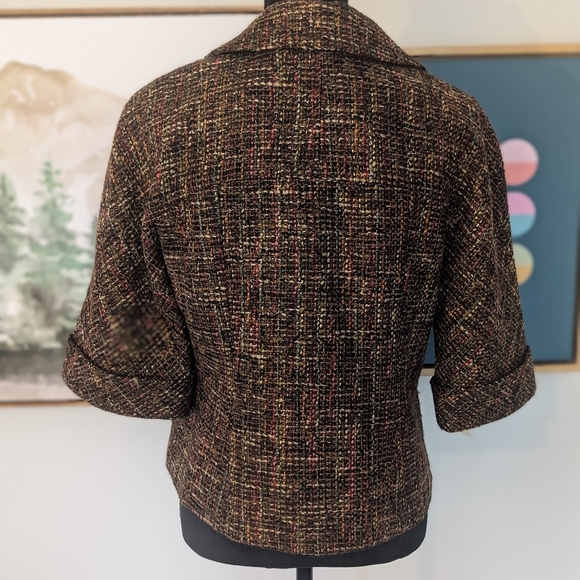 Semantiks Vintage Women's Cropped Woven Jacket - Picture 4 of 6